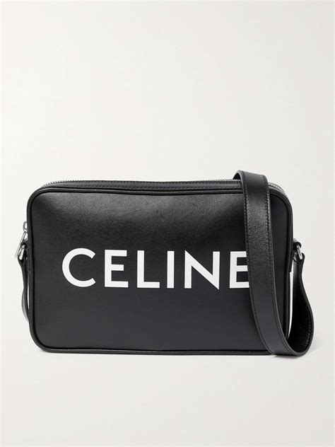 celine homme logo-print leather messenger bag|CELINE PALO ALTO NEIMAN MARCUS LEATHER GOODS.